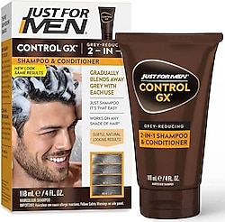 Just For Men ControlGX 2'si 1 arada Gri Azaltıcı 118 ml Şampuan