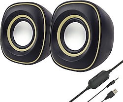 Jwin S-610 1+1 Sarı Hoparlör