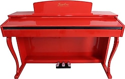 Jwin Sapphire SDP-220 88 Tuşlu Kırmızı Dijital Piyano