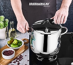 Kahramanlar Platin 2135-S 14 lt Güveç Düdüklü Tencere