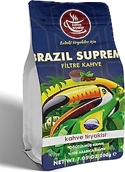 Kahve Tiryakisi Brazil Supreme Öğütülmüş Filtre Kahve 200 gr