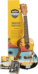 Kala Elvis Blue Hawaii Concert Ukulele Eğitim Seti