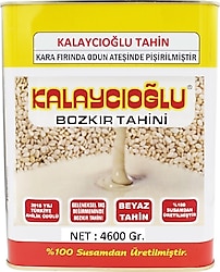Kalaycıoğlu Beyaz Bozkır Tahini Teneke 4600 gr