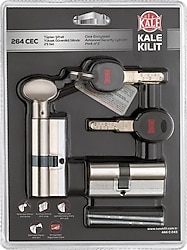 Kale Kilit 264 CEC Bilyalı Tuzaklı Ikiz Silindir Kapı Kilidi