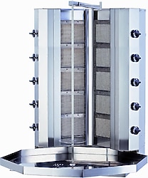 Kalitegaz KLG142-V 5+5 Radyanlı Gazlı Döner Makinesi