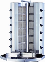 Kalitegaz KLG146-V 6+6 Radyanlı Gazlı Döner Makinesi