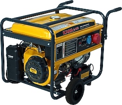 Kama KGL10000CE3 10 kVA İpli/Marşlı Benzinli Jeneratör
