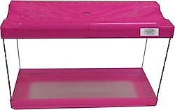 Kanki Pet KP3018 30 cm Kapak Mini Akvaryum - Pembe