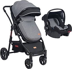 Kanz D-Go Gri Travel Sistem Bebek Arabası
