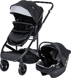 Kanz Echo Siyah Travel Sistem Bebek Arabası