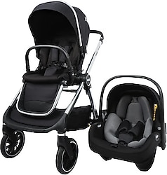 Kanz Explorer Autofold Cole Black Travel Sistem Bebek Arabası