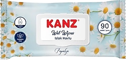 Kanz Papatya 90 Yaprak Islak Mendil