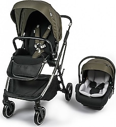 Kanz KZ-5006 Carriage Siyah İkiz Bebek Arabası Fiyatları