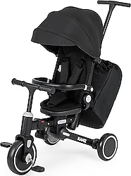 Kanz Trail Elite 7 in 1 Siyah Katlanabilir Bebek Bisikleti