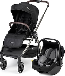 Kanz V-Go2 Ultimate Design Siyah Travel Sistem Bebek Arabası