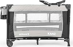 Kanz Withme II Gri Anne Yanı Park Yatak