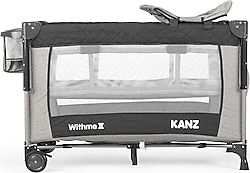 Kanz Withme II Siyah Anne Yanı Park Yatak