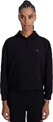 Kappa Eira 351V6XW-005 Kapüşonlu Siyah Kadın Sweatshirt