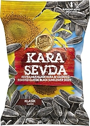 Kara Sevda Klasik Tuzlu Siyah Ayçekirdeği 250 gr