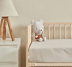 Karaca Home Açık Gri 70x140 cm Lastikli Bebek Çarşafı