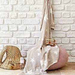 Karaca Home Baby Star 80x120 cm Bej Bebek Pikesi