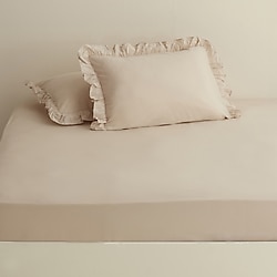 Karaca Home Basic Pamuk King Size Düz Çarşaf