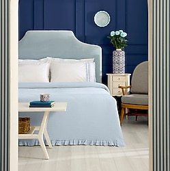 Karaca Home Blue Muse Nish Çift Kişilik Pike Takımı