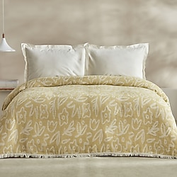 Karaca Home Bouquet Müslin Çift Kişilik Pike