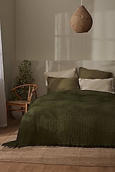 Karaca Home Casey Yeşil Waffle Çift Kişilik Pike 200x230 cm