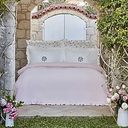 Karaca Home Fayette Çift Kişilik Nakışlı Nish Set