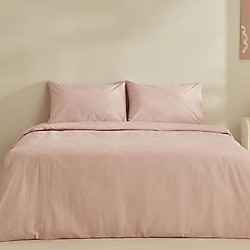Karaca Home Fiora Soft Touch Pembe Çift Kişilik Nevresim Takımı