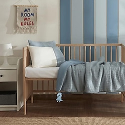 Karaca Home Harper %100 Pamuk Mavi Comfort Bebek Uyku Seti