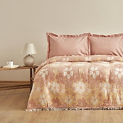 Karaca Home Nelly Müslin Çift Kişilik Pike Yatak Örtüsü Takımı
