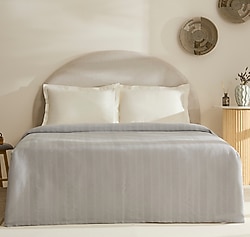 Karaca Home Layna Ecocell Gri Çift Kişilik Pike