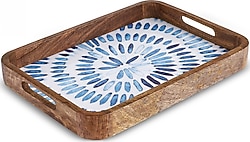 Karaca Home Mango Marin 35x25x4 cm Tepsi