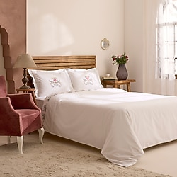 Karaca Home Ottalia Kanaviçe Çift Kişilik Nevresim Takımı