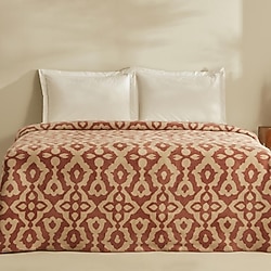Karaca Home Rina Terracotta 150x200 cm Tek Kişilik Battaniye