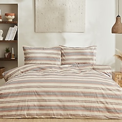 Karaca Home Tahara Terracotta Çift Kişilik Nevresim Takımı