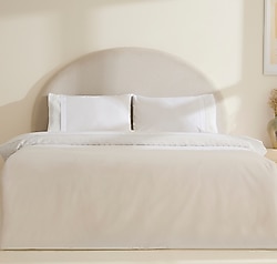 Karaca Home Teora Dantelli Beyaz Çift Kişilik Nevresim Takımı
