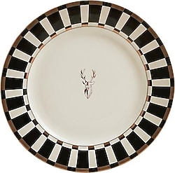 Karaca Aries Geyikli 20 cm Pasta Tabağı