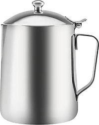 Karaca Barista Kapaklı Çelik Süt Potu 1 lt