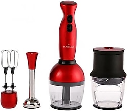 Karaca Blendfit 4 In 1 Red Gold 1000 W Blender Set