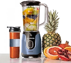 Karaca Blendfit Smoothie Go Blue Gray Sürahi Blender