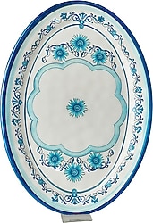 Karaca Blue Harmony 35 cm Melamin Kayık Tabak