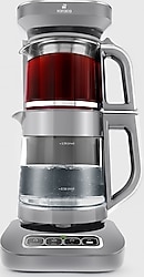 Karaca Çaysever Robotea Pro 4in1 2500 W Cool Gray Konuşan Cam Çay Makinesi