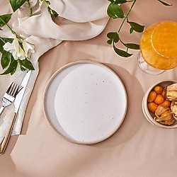 Karaca Chicago Dot Reaktif 20 cm Pasta Tabağı