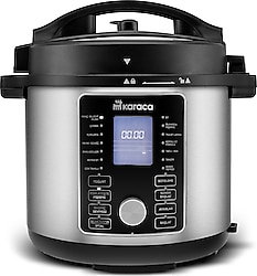 Karaca Cooker 2in1 Silver 6 lt Çok Amaçlı Pişirici