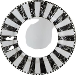 Karaca Damalı 19 cm Porselen Pasta Tabağı