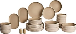 Karaca Earth Collection Terra Bej 36 Parça 8 Kişilik Yemek Takımı