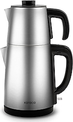 Karaca Gastro Dem 2in1 1650 W Inox Çelik Çay Makinesi
